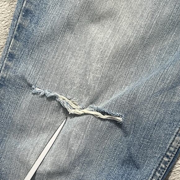 Levis 524 Jeans Womens 9M Blue Too Superlow Stretch Denim Pants - Picture 4 of 16